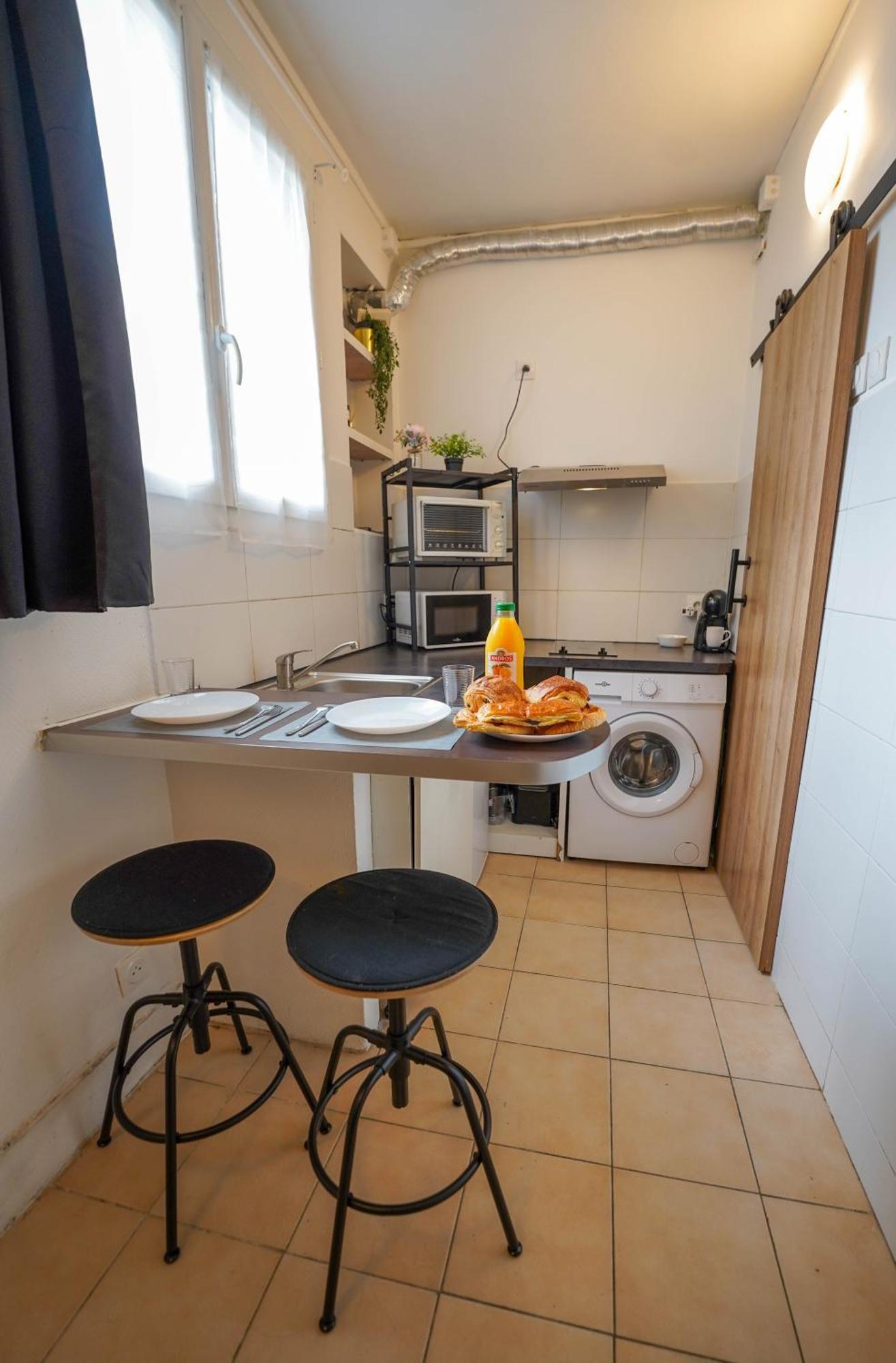 Studio Le Petit Pantin - Cozy Nest ภายนอก รูปภาพ