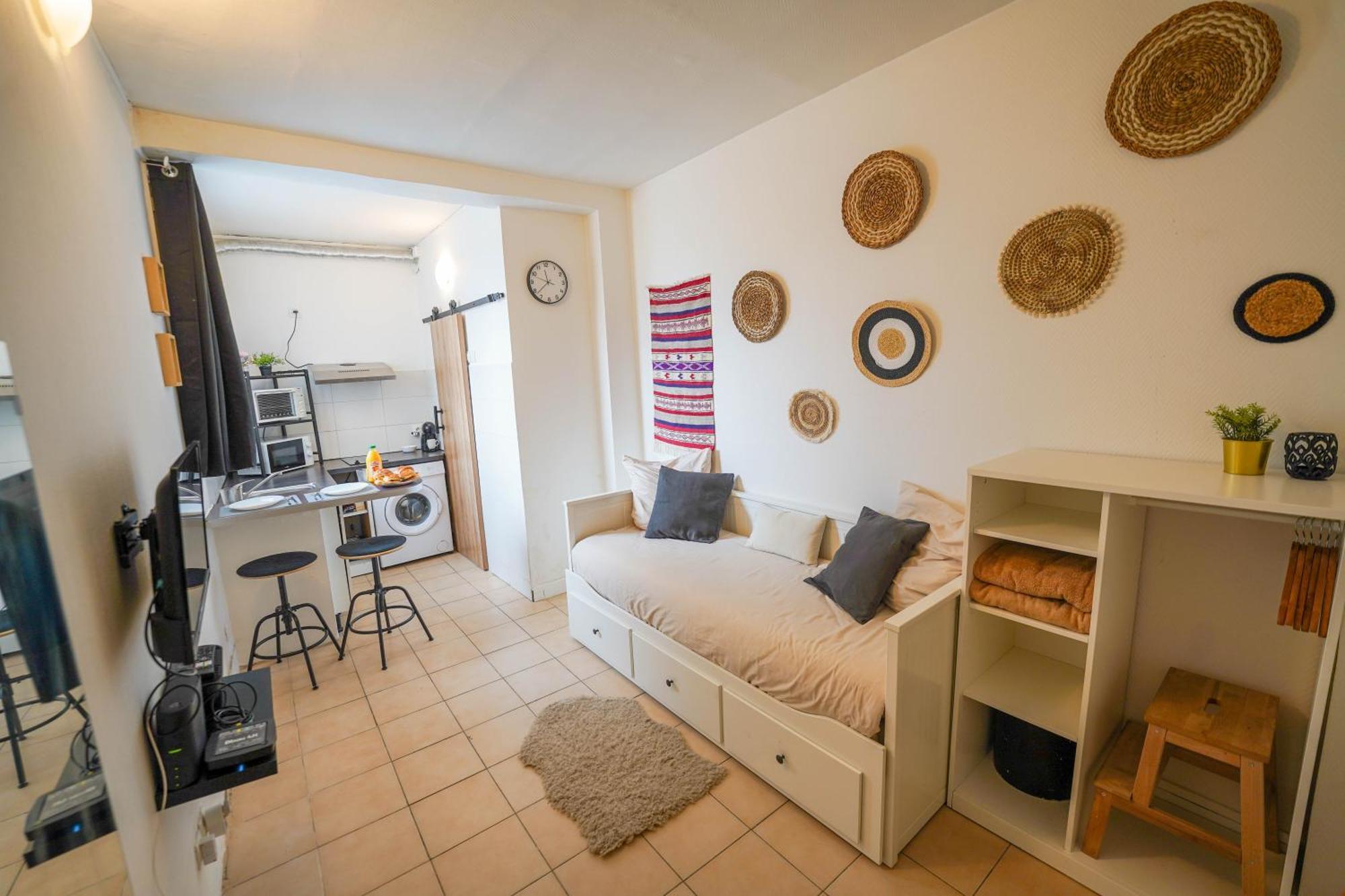 Studio Le Petit Pantin - Cozy Nest ภายนอก รูปภาพ